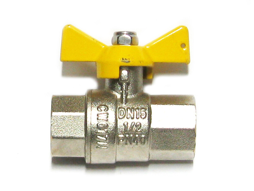 Кран шар. ГАЗОВЫЙ 1/2 г/г баб VALGAS (VT.277 №4)