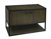 Подстолье SANTREK HOME "Лофт" 1 ящик подвесное дуб тёмный под накладной умывальник 900х520х450