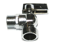 Кран угловой VALTEC 1/2 х 3/4 ш/ш для подкл. стир. приборов (VT.392.N.05)