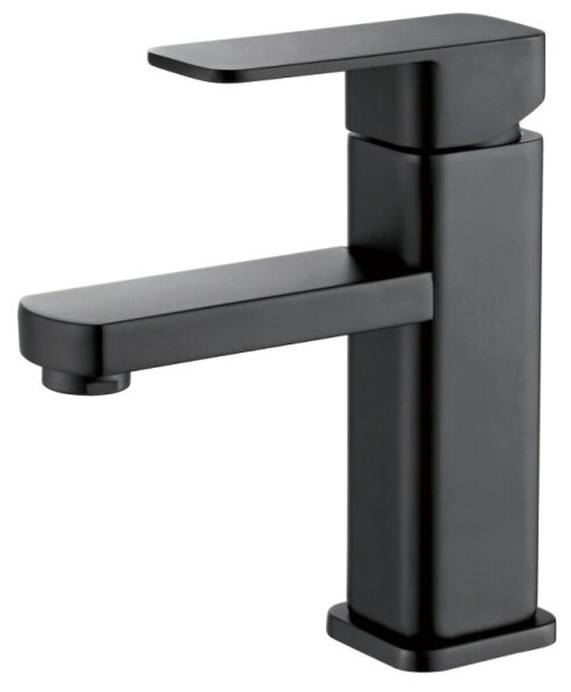 1033B Смеситель Тюльпан LEDEME (на гайке) шар d40 (черный)