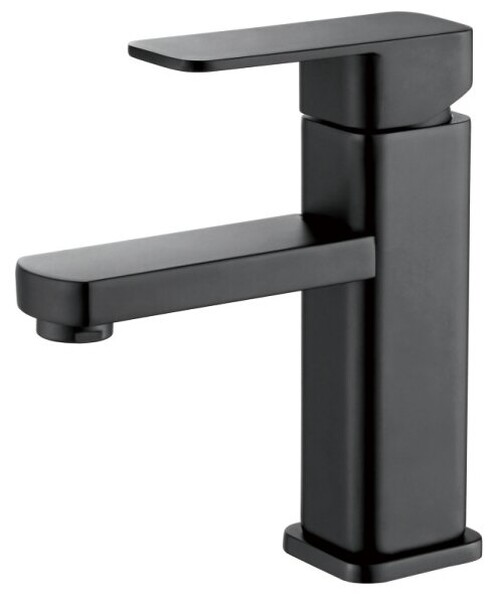 1033B Смеситель Тюльпан LEDEME (на гайке) шар d40 (черный)