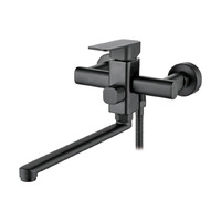 2233B Смеситель Ванна LEDEME шар d35 дл излив (черный)