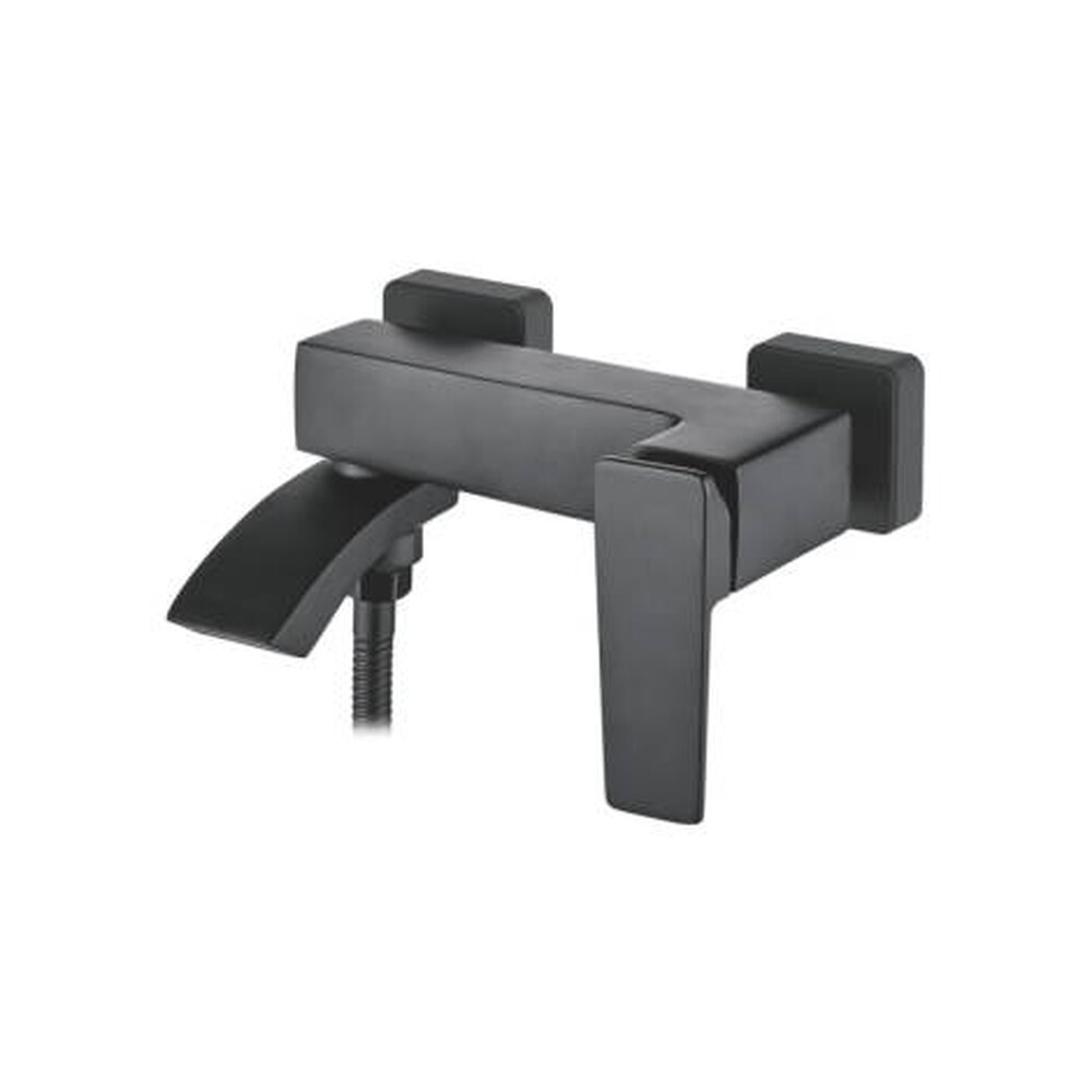 3178B Смеситель Ванна LEDEME шар d35 корот излив (черный)