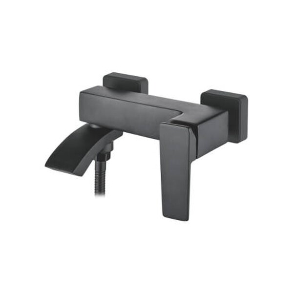 3178B Смеситель Ванна LEDEME шар d35 корот излив (черный)