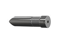 Комплект скрытого монтажа ф25 нерж для электрического полотенцесушителя (Белый) 13444