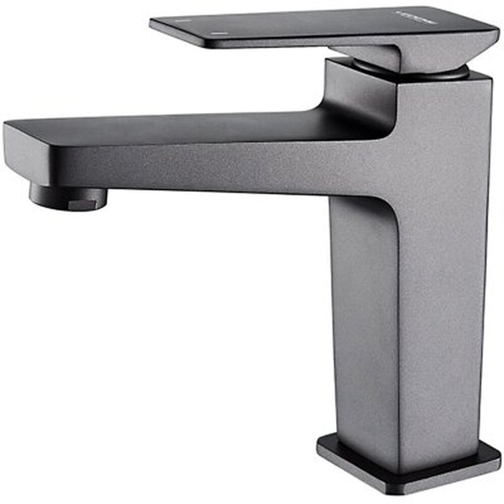 1078U Смеситель Тюльпан LEDEME шар d35 на гайке) (графит)