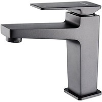 1078U Смеситель Тюльпан LEDEME шар d35 на гайке) (графит)