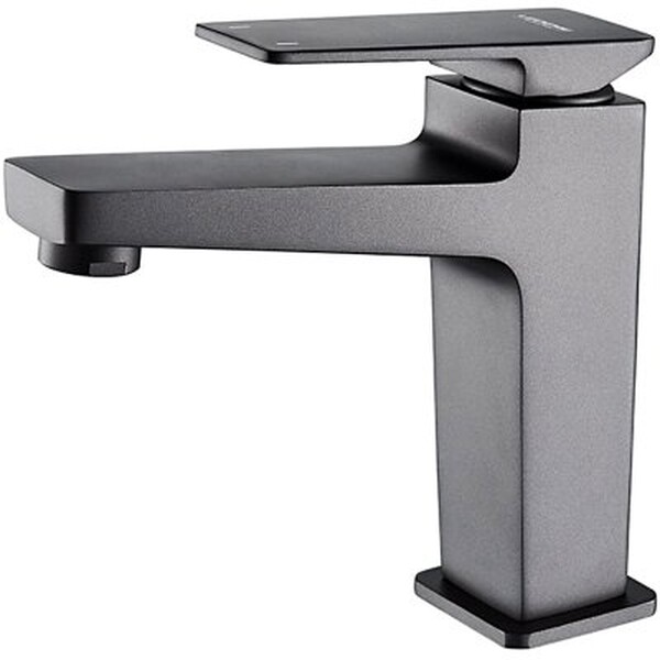 1078U Смеситель Тюльпан LEDEME шар d35 на гайке) (графит)