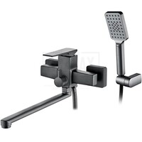 2278U Смеситель Ванна LEDEME шар d35 дл излив (графит)