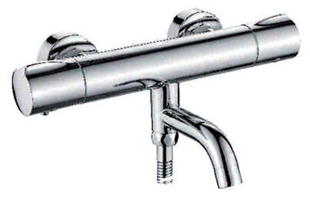 3399 Смеситель Ванна LEDEME с термостатом, вcтроенный в излив переключатель