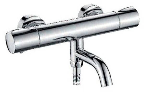 3399 Смеситель Ванна LEDEME с термостатом, вcтроенный в излив переключатель