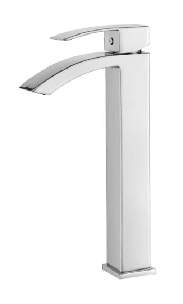 1155-15 Смеситель Тюльпан LEDEME d-35 на гайке ВОДОПАД 