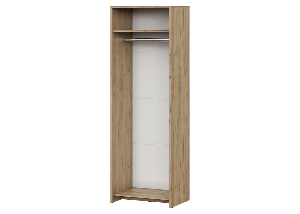 Спальня "МСП 1" Шкаф двухстворчатый Дуб Золотой/Камень Тёмный 701х2094х500 (3 места)