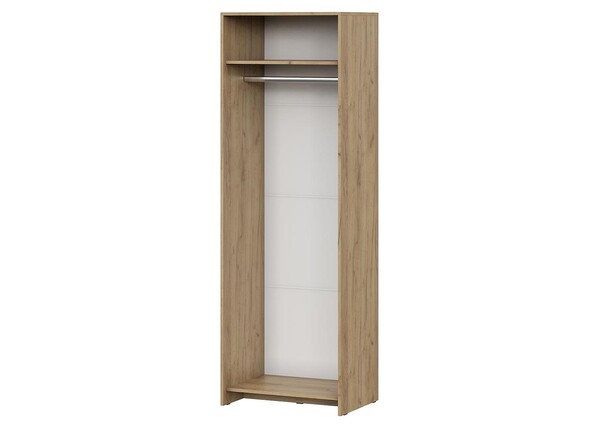 Спальня "МСП 1" Шкаф двухстворчатый Дуб Золотой/Камень Тёмный 701х2094х500 (3 места)