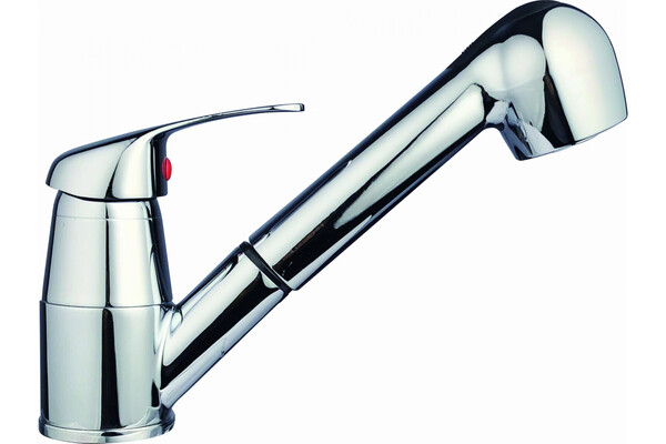 Смеситель для кухни ПРОФСАН ПСМ-104-33 с выдвижной лейкой тип См-МОЦБИвА