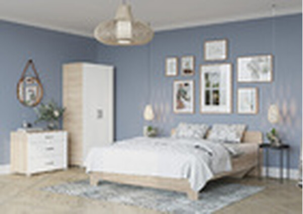 Victor Комод сонома/белый (1 место)