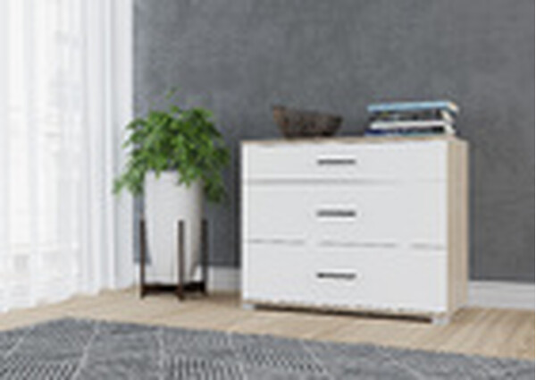 Victor Комод сонома/белый (1 место)