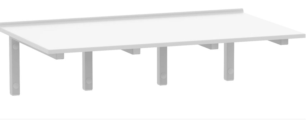 Столешница матовая 600*470*10 Белая BAS