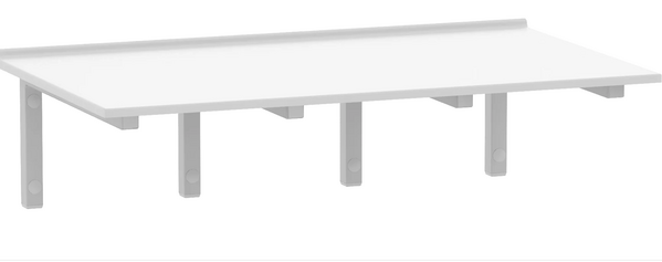 Столешница матовая 600*470*10 Белая BAS