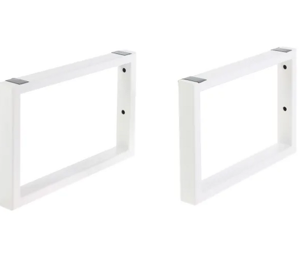 Кронштейн подвес.430х300 (25х50)  в компл. 2 шт. Белый BAS
