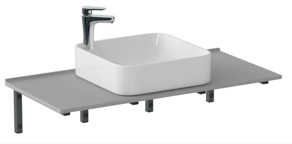 Столешница матовая 800*470*12 Серая BAS