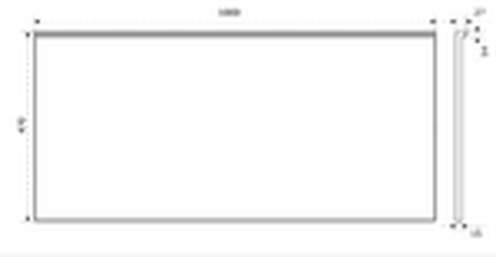 Столешница глянцевая 1000*470*15 Черная BAS