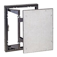 Люк металл под плитку нажимной 1М ЛК1МН (400x600)