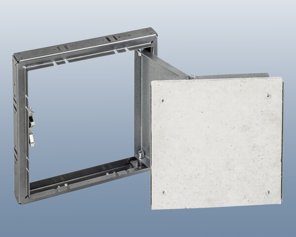 Люк металл под плитку ЛКО (300x400)