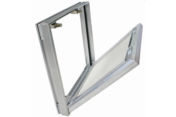 Люк металл под плитку ЛКО (400x400)