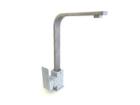 Смеситель Кухня GRANICOM 010 высокий излив (серый), 35 картридж