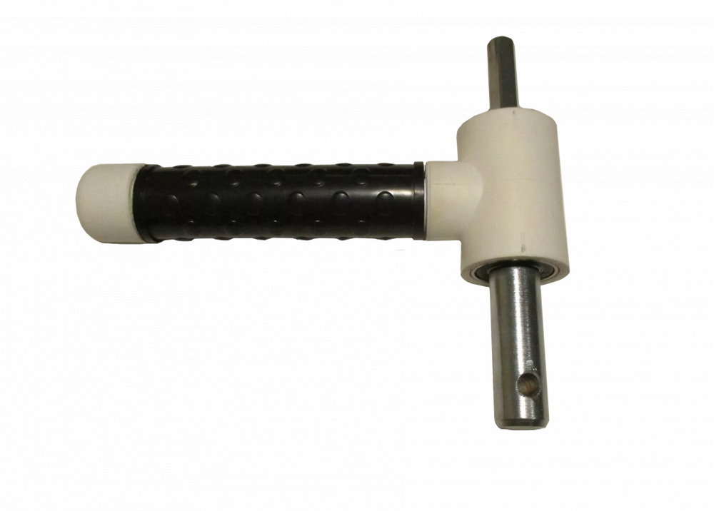 40309-20-1ПС Адаптер на шуруповерт для шнека по льду на ПОДШИПНИКАХ пластиковый корпус СОЮЗ