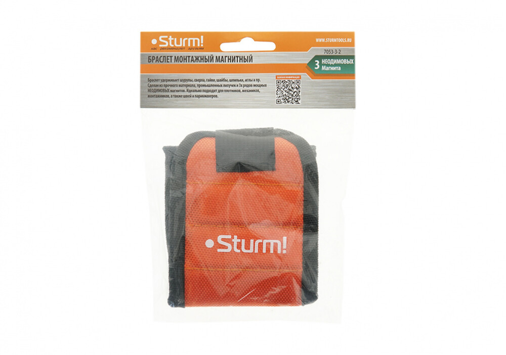 7053-3-2 Браслет монтажный магнитный неодимовый Sturm!