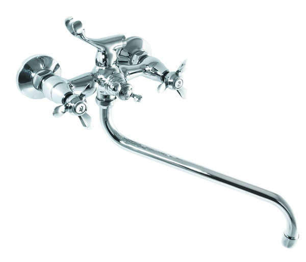 Смеситель Ванна SANTREK AQUA-300  "CLASSIC" 1/2 м/к шар. перекл. 3-х лепестк. SL 591 