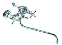 Смеситель Ванна SANTREK AQUA-300  "CLASSIC" 1/2 м/к шар. перекл. Крест SL594