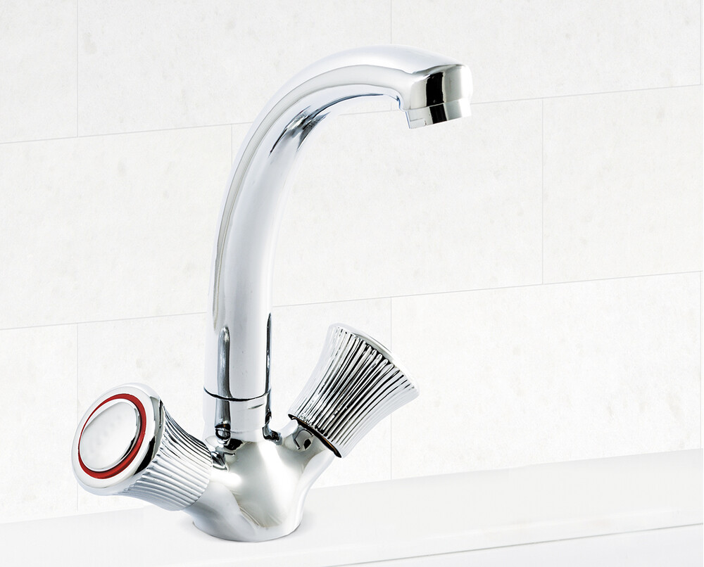 Смеситель Кухня SANTREK AQUA-410  "CLASSIC" LUX 1/2 м/к Лира SL 535 