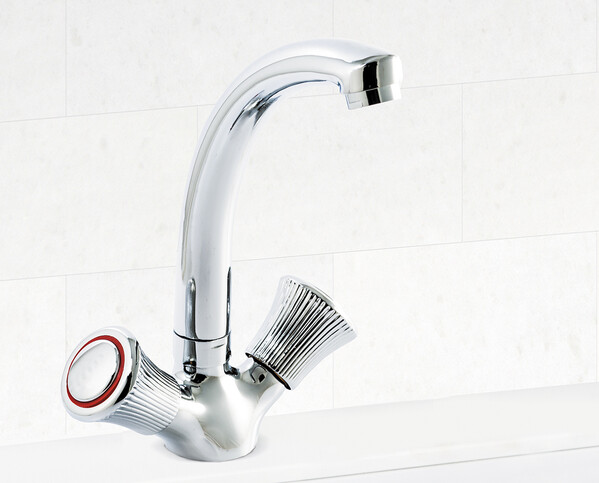 Смеситель Кухня SANTREK AQUA-410  "CLASSIC" LUX 1/2 м/к Лира SL 535 