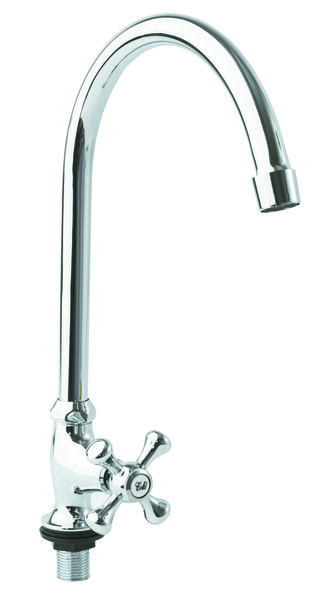 Смеситель Кухня SANTREK AQUA-460  "CLASSIC" Моно Крест SL 594