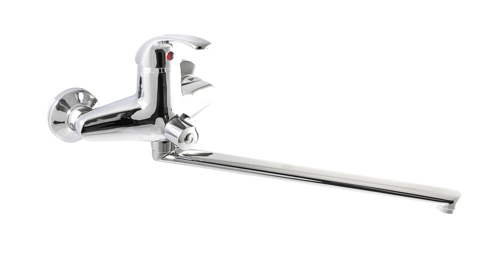 Смеситель Ванна SANTREK AQUA-510  "MODERN" шар. d-40 L-нос картридж. перекл. душа SB47 