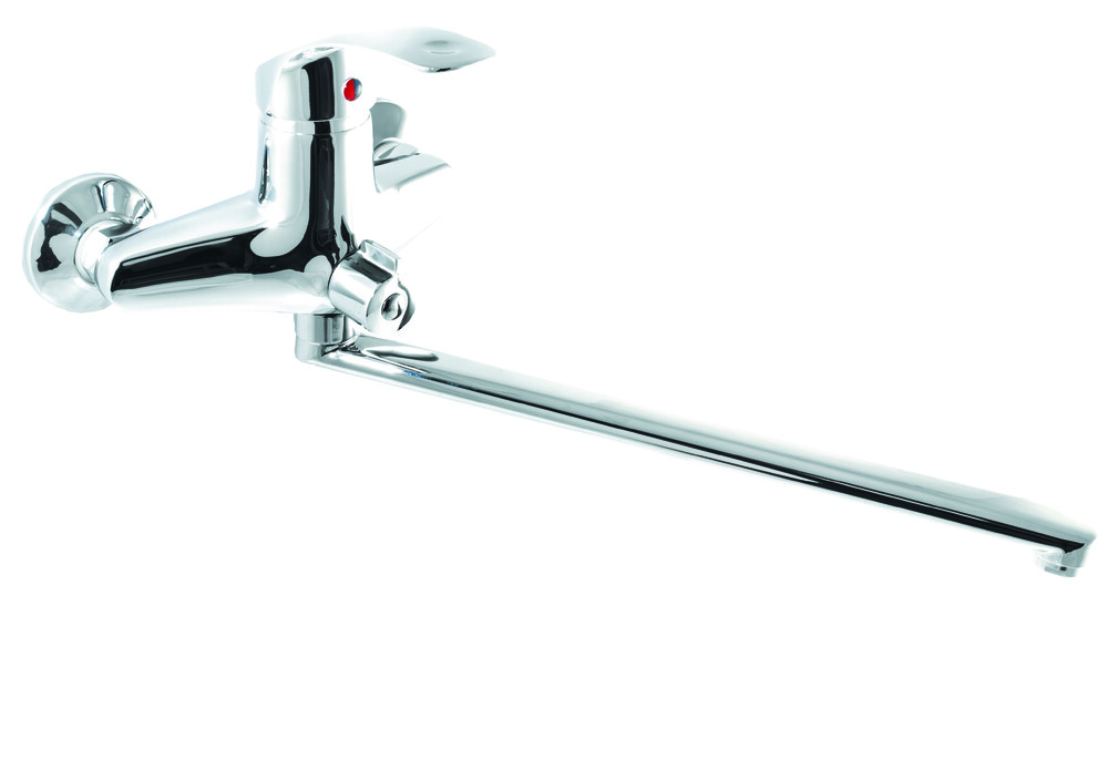 Смеситель Ванна SANTREK AQUA-510  "MODERN" шар. d-40 L-нос картридж. перекл. душа SB70 