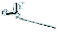 Смеситель Ванна SANTREK AQUA-510  "MODERN" шар. d-40 L-нос картридж. перекл. душа SB70 