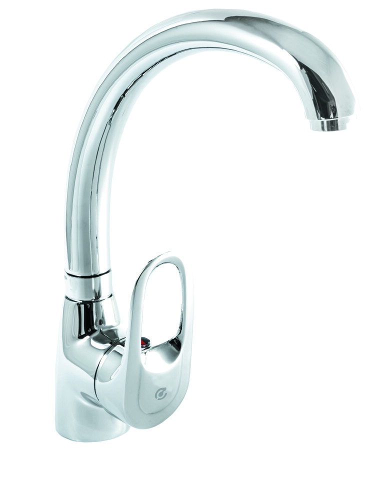 Смеситель Кухня SANTREK AQUA-615  "MODERN" MAXI шар. d-40 SB13 