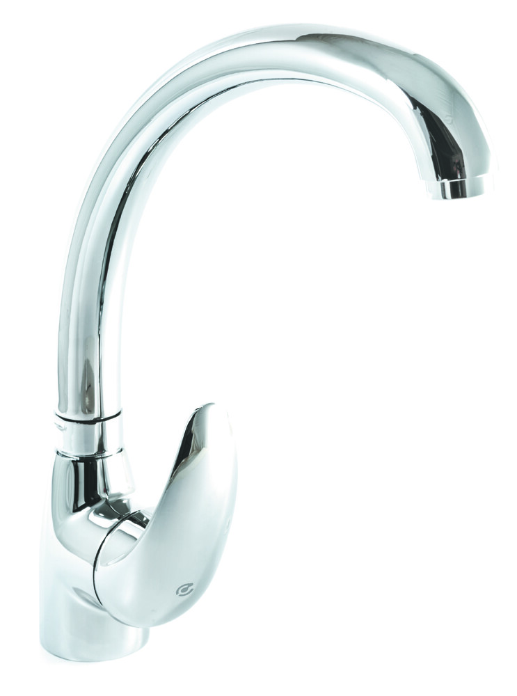 Смеситель Кухня SANTREK AQUA-615  "MODERN" MAXI шар. d-40 SB46/SB80