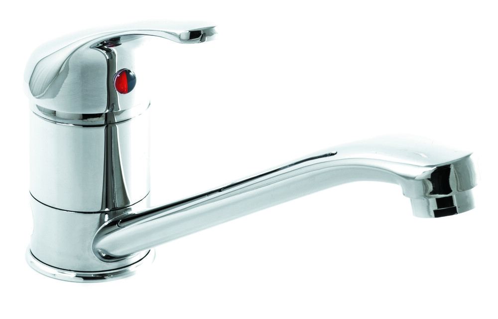 Смеситель Кухня SANTREK AQUA-618  "MODERN" шар. d-40 SB58 