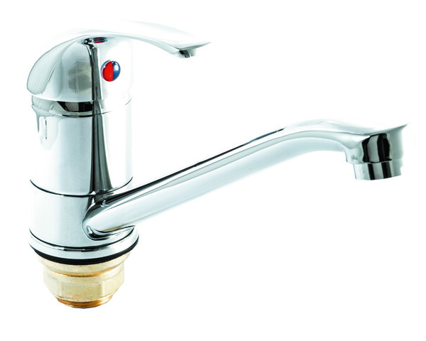 Смеситель Кухня SANTREK AQUA-620  "MODERN" шар. d-40 на гайке SB47 