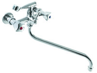 Смеситель Ванна SANTREK AQUA-110  "NOSTALGIE" 1/2 м/к (литой) шар. перекл Квадро SL504