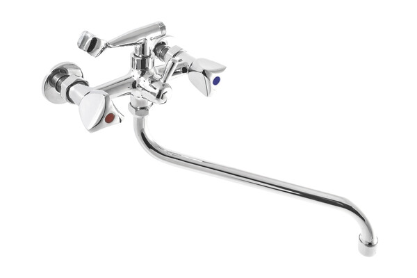 Смеситель Ванна SANTREK AQUA-110  "NOSTALGIE" 1/2 м/к (литой) шар. перекл Лючия SL503 