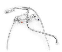 Смеситель Ванна SANTREK AQUA-120  "NOSTALGIE" 1/2 м/к перекл. кран букса Квадро SL504 