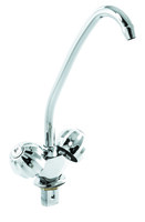 Смеситель Кухня SANTREK AQUA-200  "NOSTALGIE" 1/2 м/к на гайке Глобус SL580 