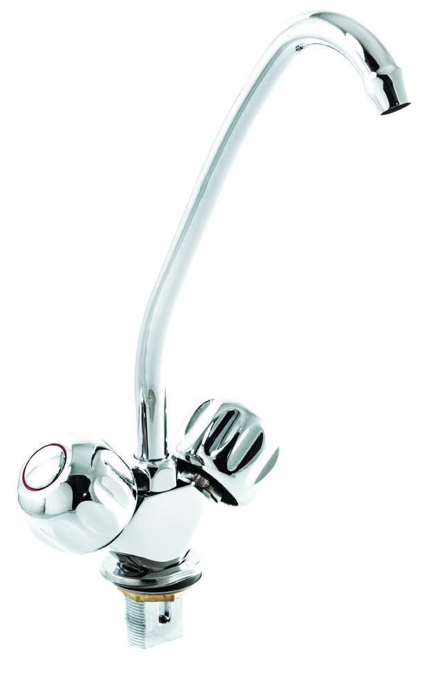 Смеситель Кухня SANTREK AQUA-200  "NOSTALGIE" 1/2 м/к на гайке Тыква SL524 