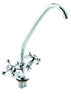 Смеситель Кухня SANTREK AQUA-210  "NOSTALGIE" 1/2 м/к на гайке Крест SL 594 